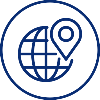 blue icon with dove