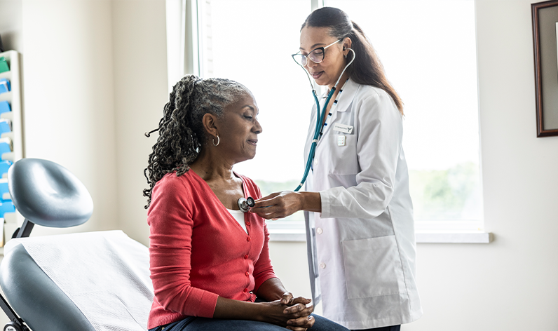 nurse in doctor's office